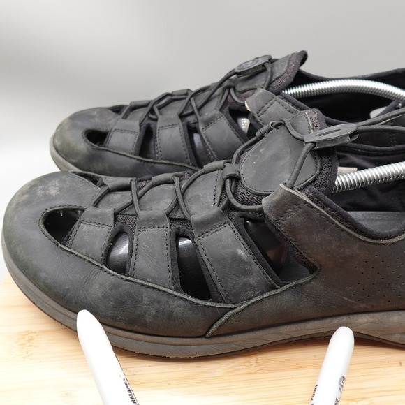 Merrell Sandals Mens 12 Black Performance Footwear Outdoors J001029 Flaws - Picture 2 of 11